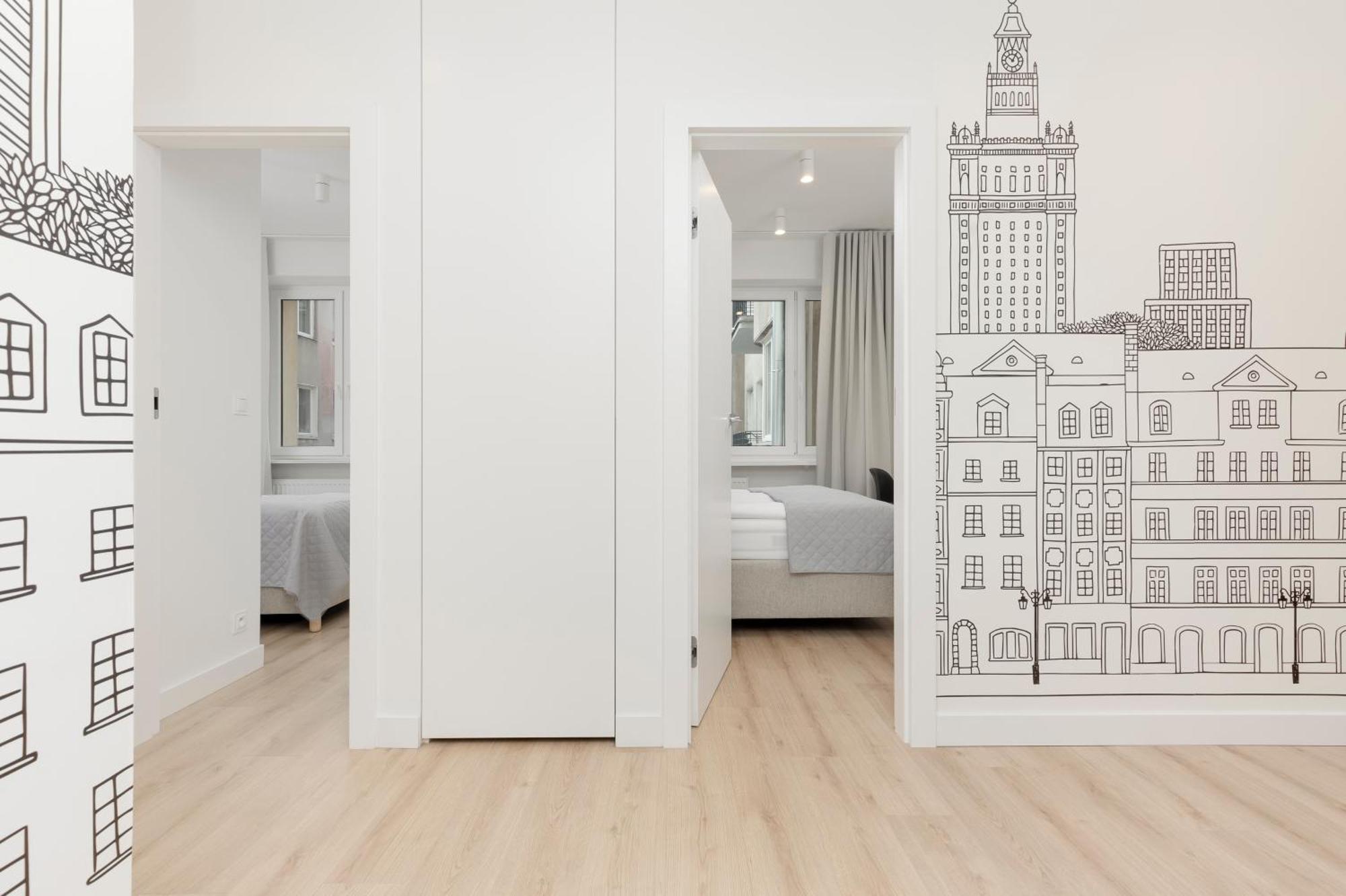 Amazing Spacious Apartments In Warsaw City Center By Noclegi Renters Kültér fotó